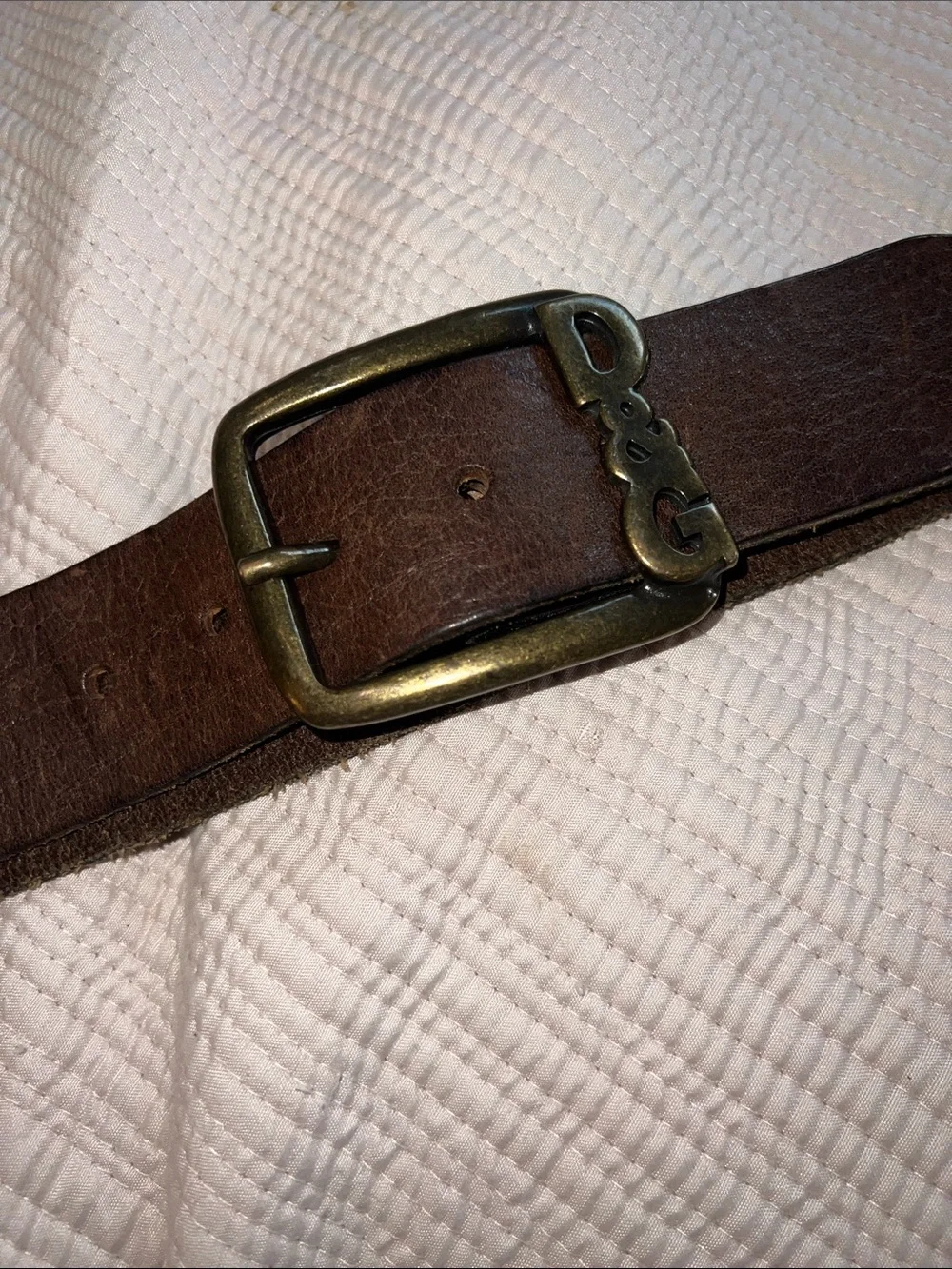 D&G Leather Belt